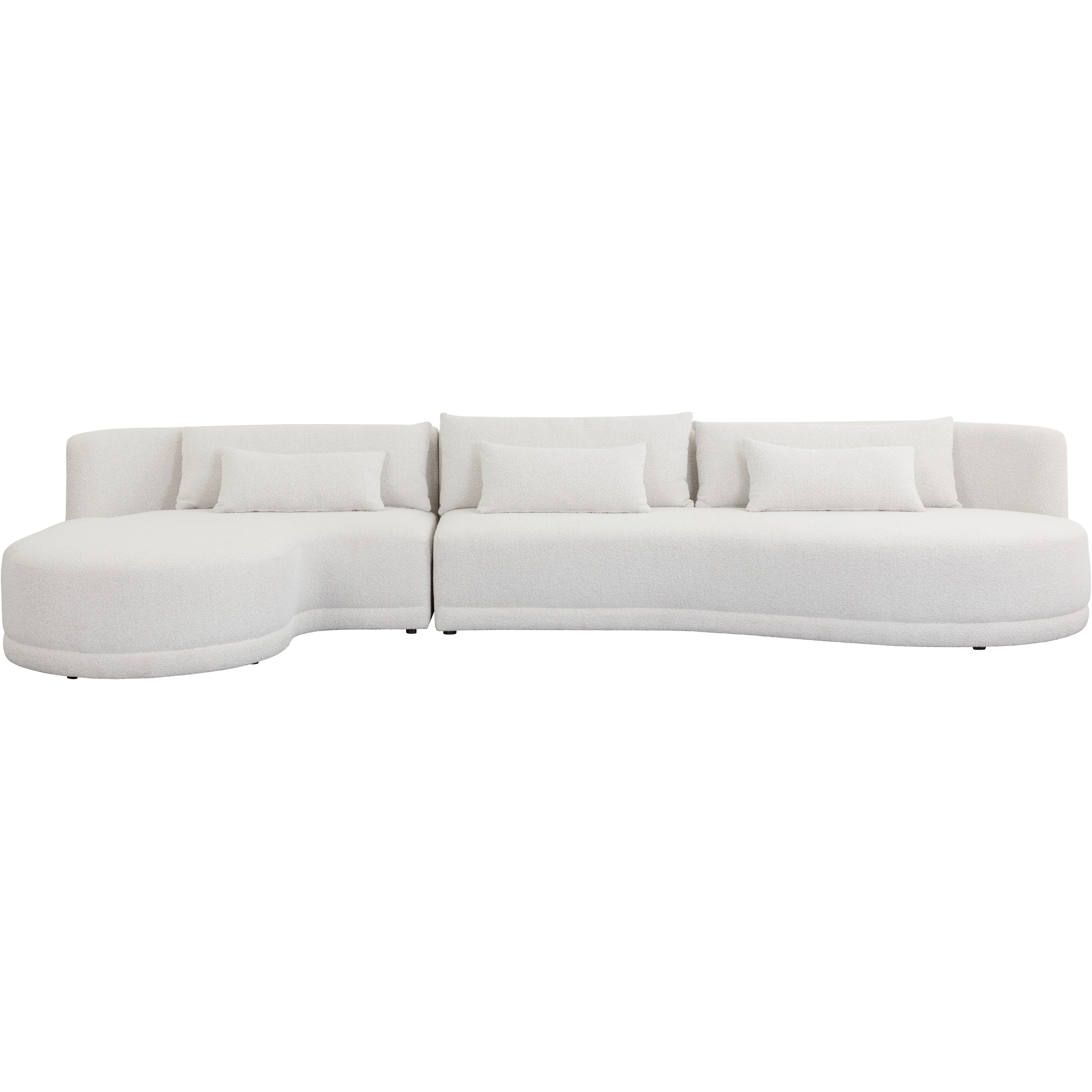 Laken Copenhagen White Sofa Chaise, LAF